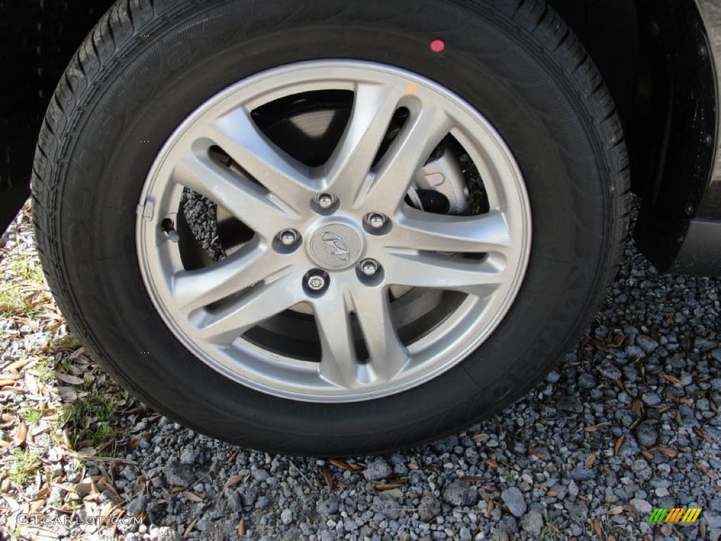 2011 Hyundai Santa Fe SE Wheel Photo #45814873