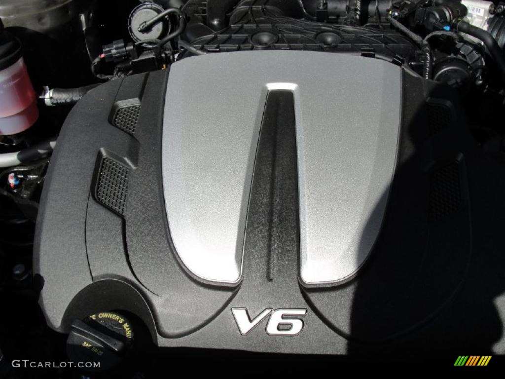 2011 Hyundai Santa Fe SE 3.5 Liter DOHC 24-Valve VVT V6 Engine Photo #45814897