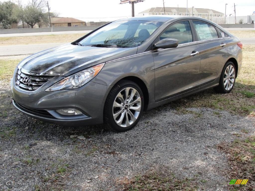 Harbor Gray Metallic 2011 Hyundai Sonata SE 2.0T Exterior Photo #45814997