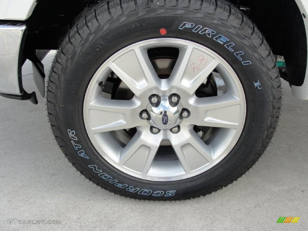 2011 Ford F150 Lariat SuperCrew 4x4 Wheel Photo #45815669