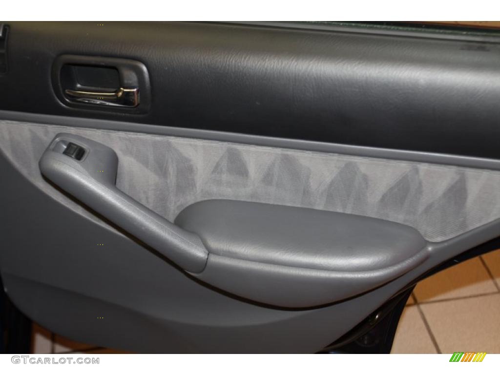 2003 Civic LX Sedan - Royal Blue / Gray photo #33
