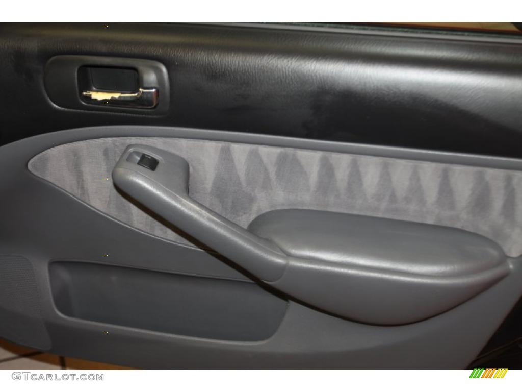 2003 Civic LX Sedan - Royal Blue / Gray photo #35