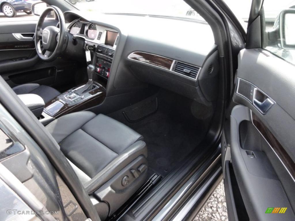 Black Interior 2008 Audi A6 3.2 quattro Sedan Photo #45816629