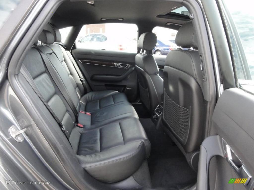 Black Interior 2008 Audi A6 3.2 quattro Sedan Photo #45816805