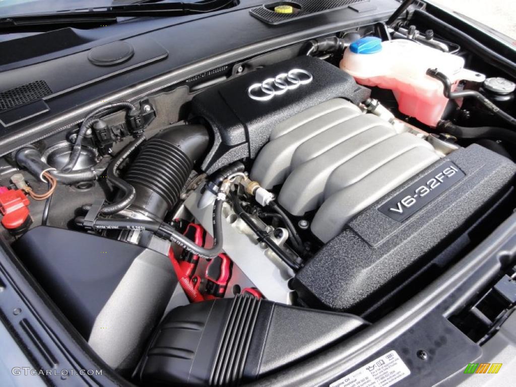 2008 Audi A6 3.2 quattro Sedan 3.2 Liter FSI DOHC 24-Valve VVT V6 Engine Photo #45816865