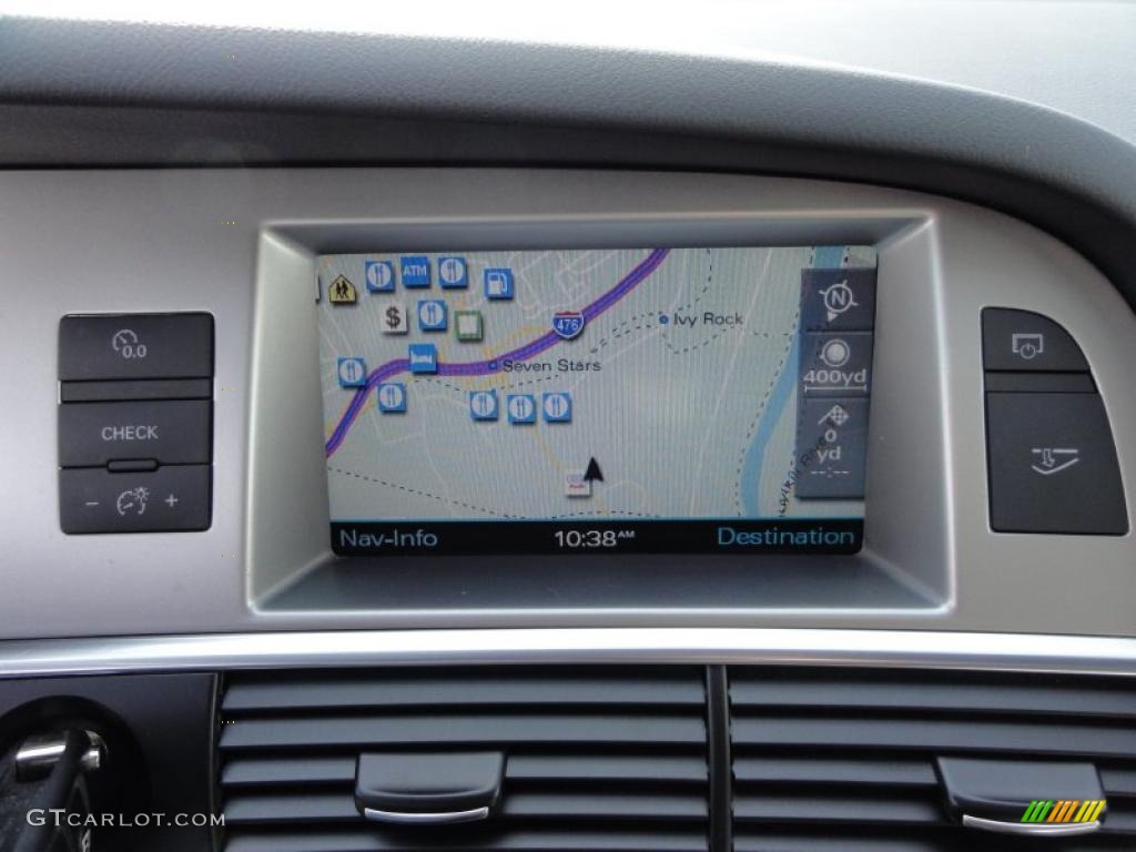 2008 Audi A6 3.2 quattro Sedan Navigation Photo #45816889