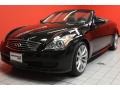 2010 Obsidian Black Infiniti G 37 Convertible  photo #2