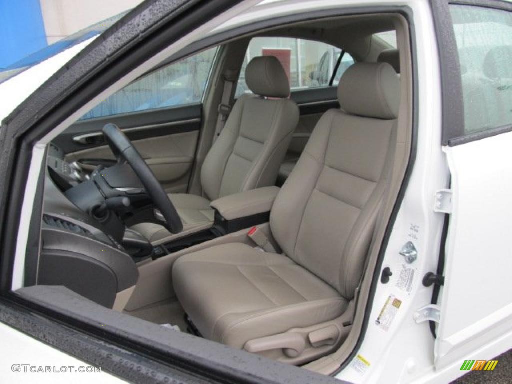 Gray Interior 2009 Honda Civic EX-L Sedan Photo #45818065