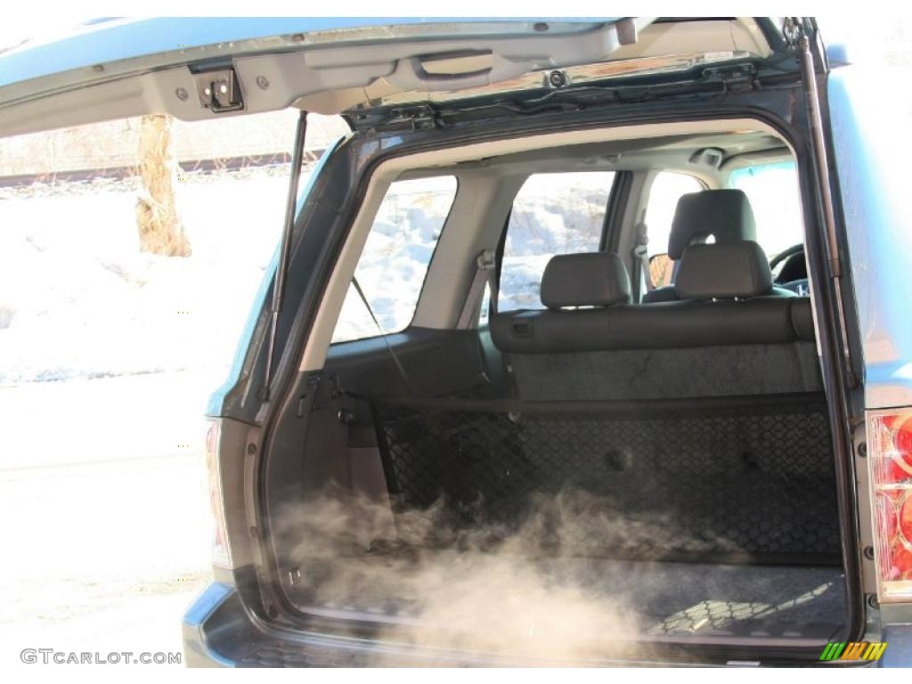 2008 Pilot EX-L 4WD - Steel Blue Metallic / Gray photo #10