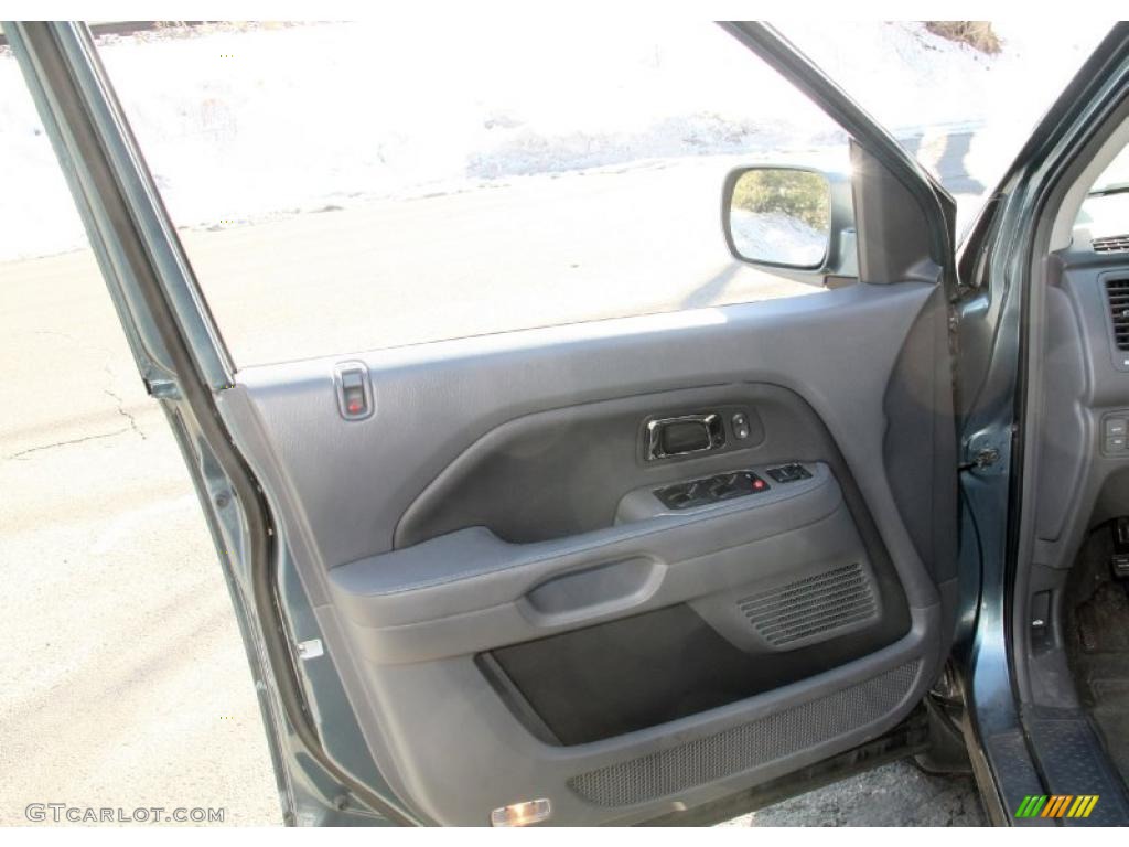 2008 Pilot EX-L 4WD - Steel Blue Metallic / Gray photo #12