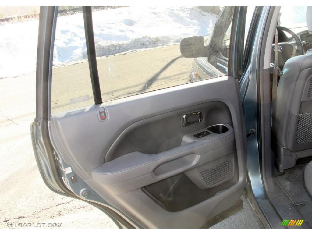 2008 Pilot EX-L 4WD - Steel Blue Metallic / Gray photo #13