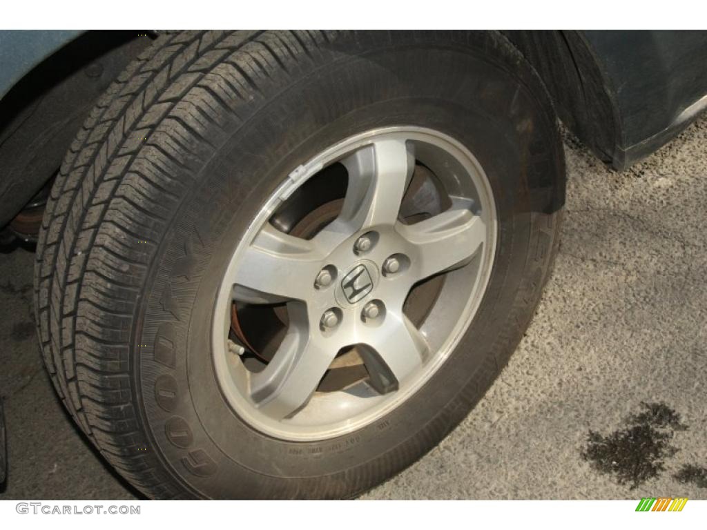 2008 Pilot EX-L 4WD - Steel Blue Metallic / Gray photo #17