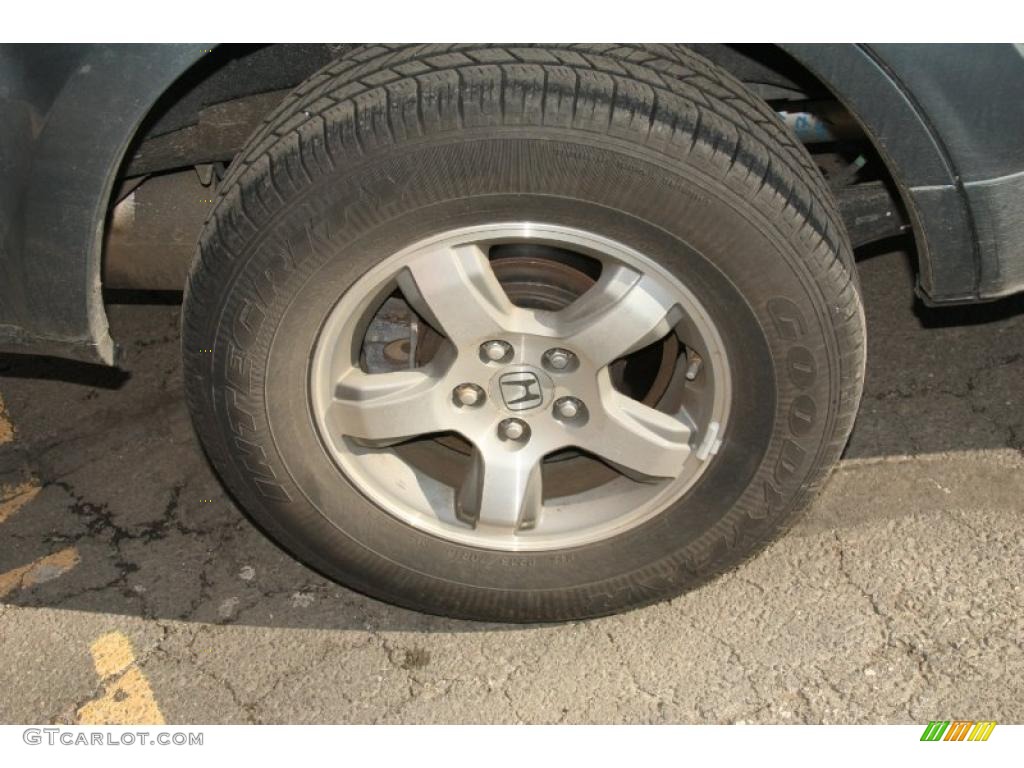 2008 Pilot EX-L 4WD - Steel Blue Metallic / Gray photo #18