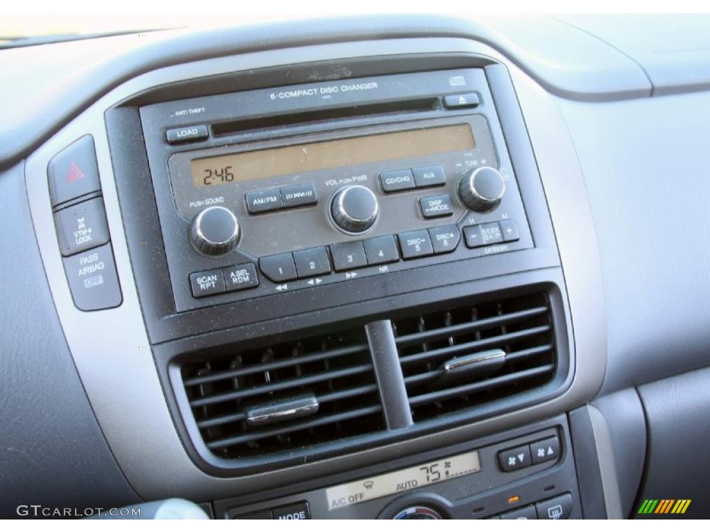 2008 Pilot EX-L 4WD - Steel Blue Metallic / Gray photo #21