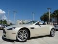 2008 Pearl White Aston Martin V8 Vantage Roadster  photo #1