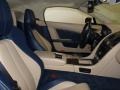  2008 V8 Vantage Roadster Sandstorm/Caspian Blue Interior