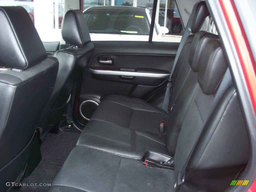 Black Interior 2007 Suzuki Grand Vitara Luxury 4x4 Photo #45819587