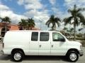 Oxford White 2009 Ford E Series Van E150 Cargo Exterior
