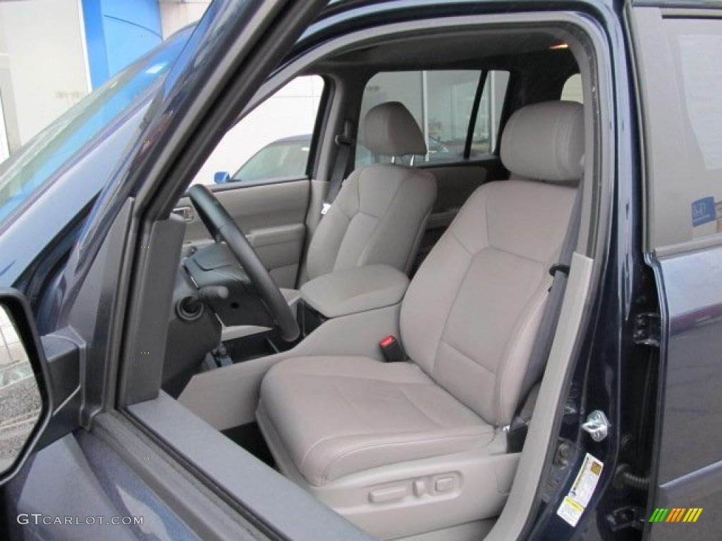 Gray Interior 2011 Honda Pilot EX-L 4WD Photo #45820147