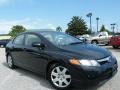 Nighthawk Black Pearl - Civic LX Sedan Photo No. 16