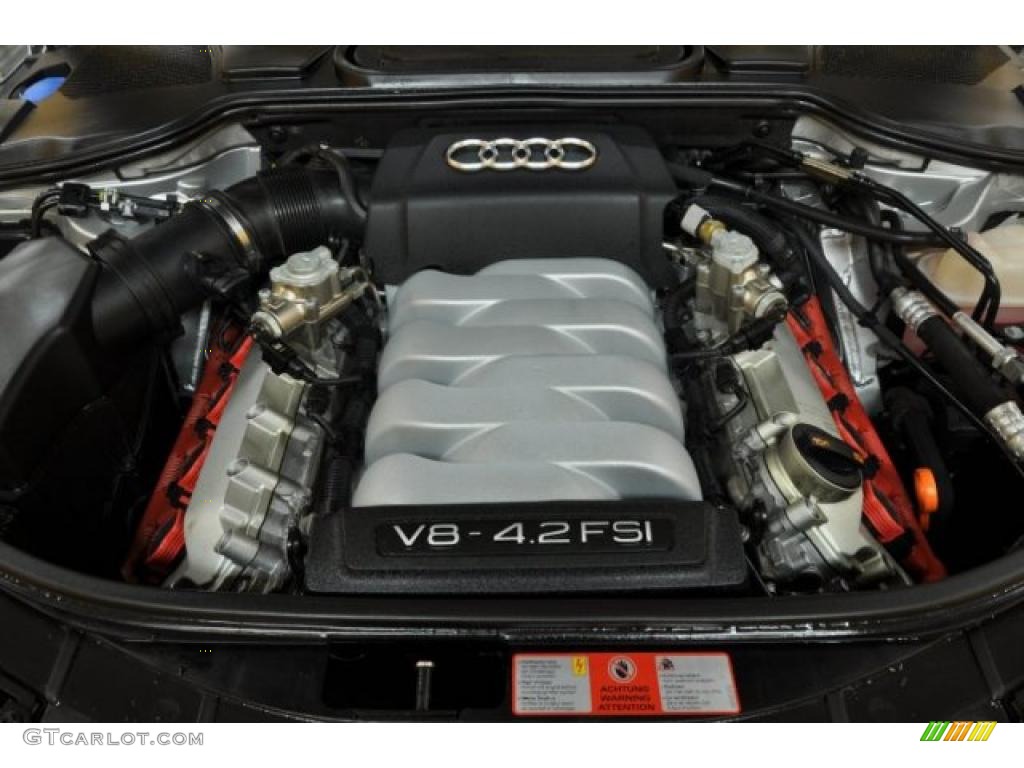 2007 Audi A8 L 4.2 quattro 4.2 Liter FSI DOHC 32-Valve VVT V8 Engine Photo #45820641