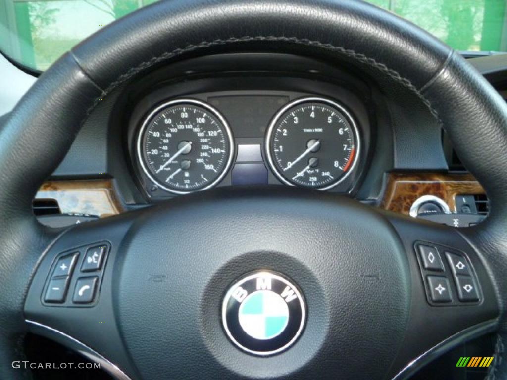 2008 3 Series 335i Coupe - Black Sapphire Metallic / Black photo #18