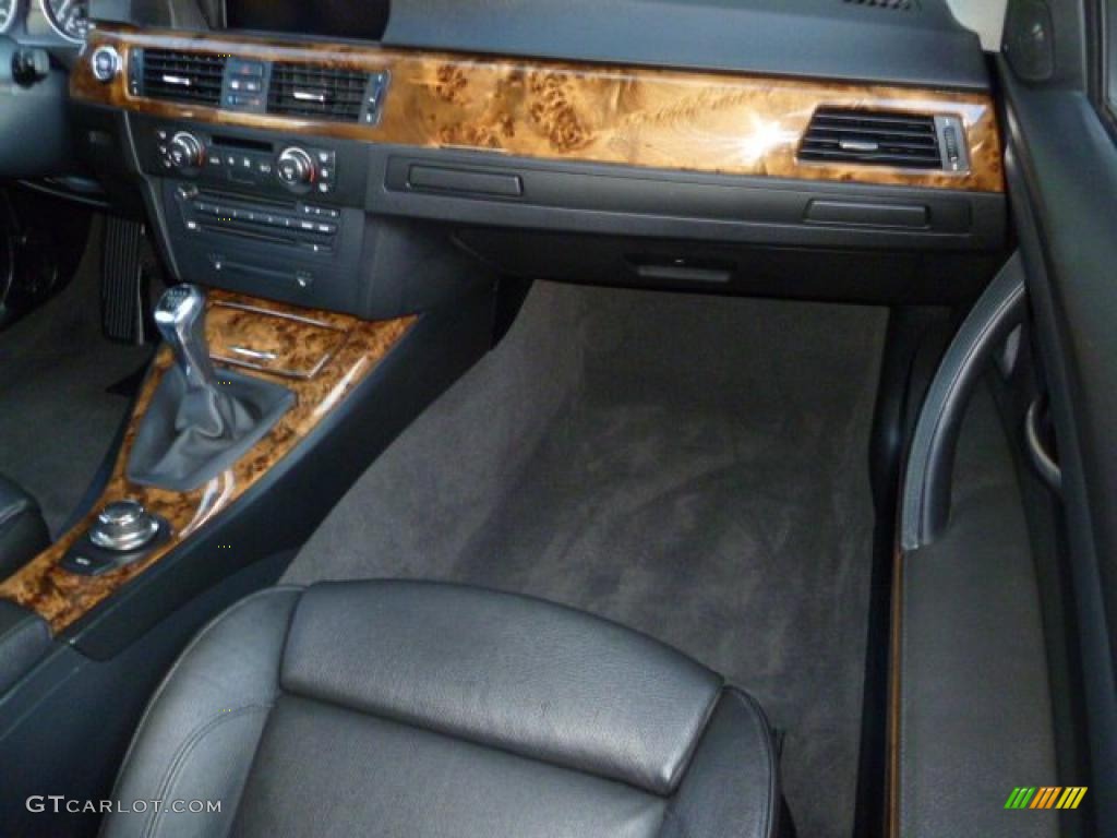 2008 3 Series 335i Coupe - Black Sapphire Metallic / Black photo #24