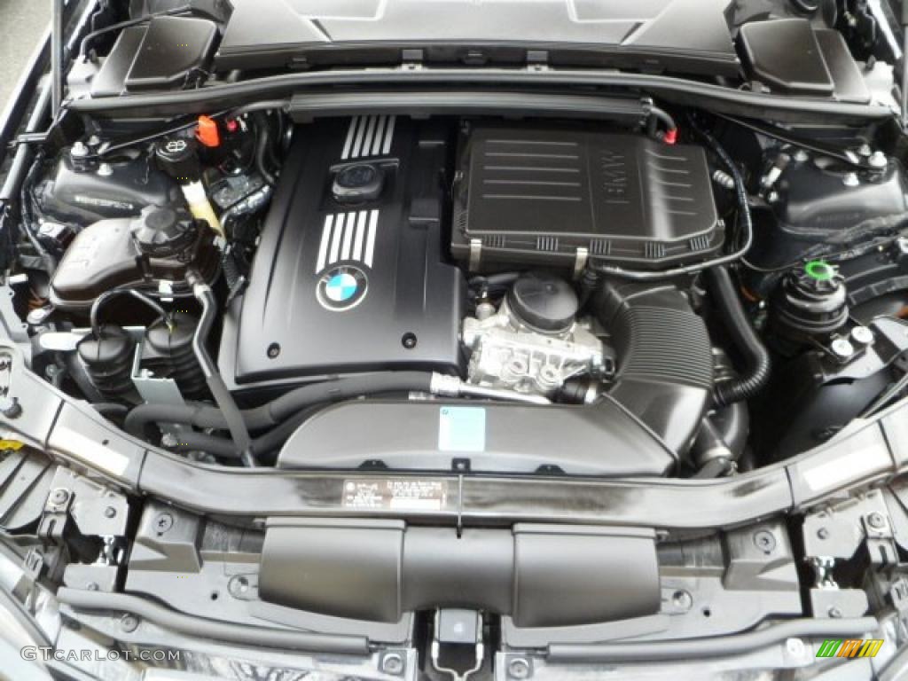 2008 3 Series 335i Coupe - Black Sapphire Metallic / Black photo #30
