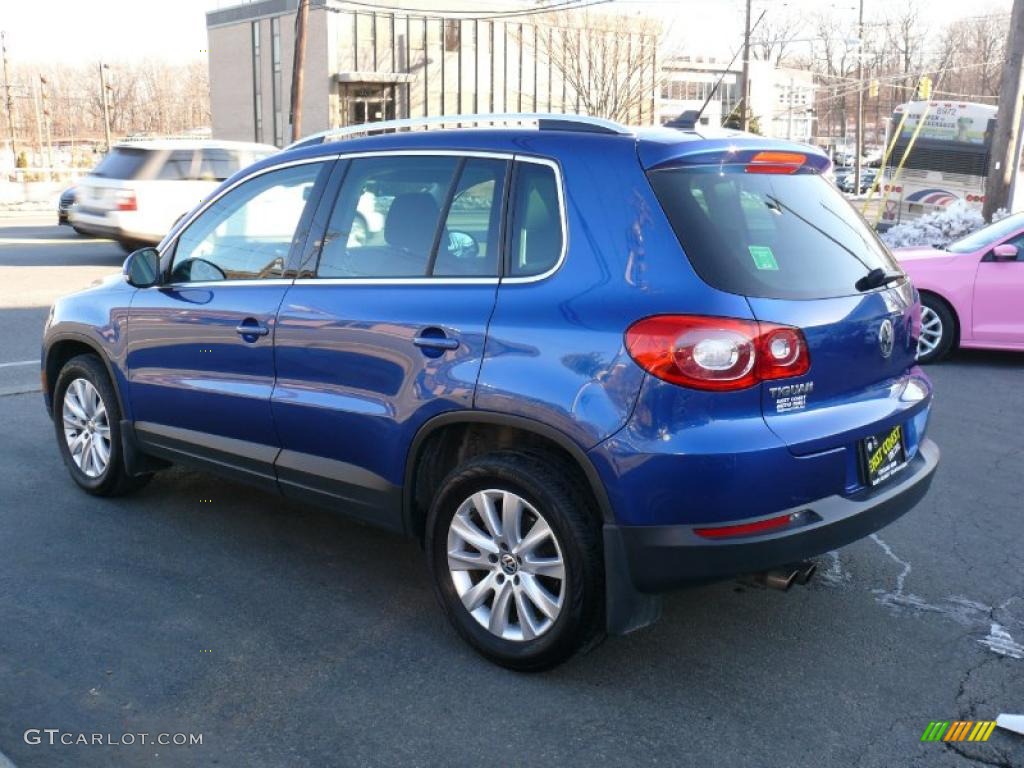 Sapphire Blue Metallic 2009 Volkswagen Tiguan SE 4Motion Exterior Photo #45821681