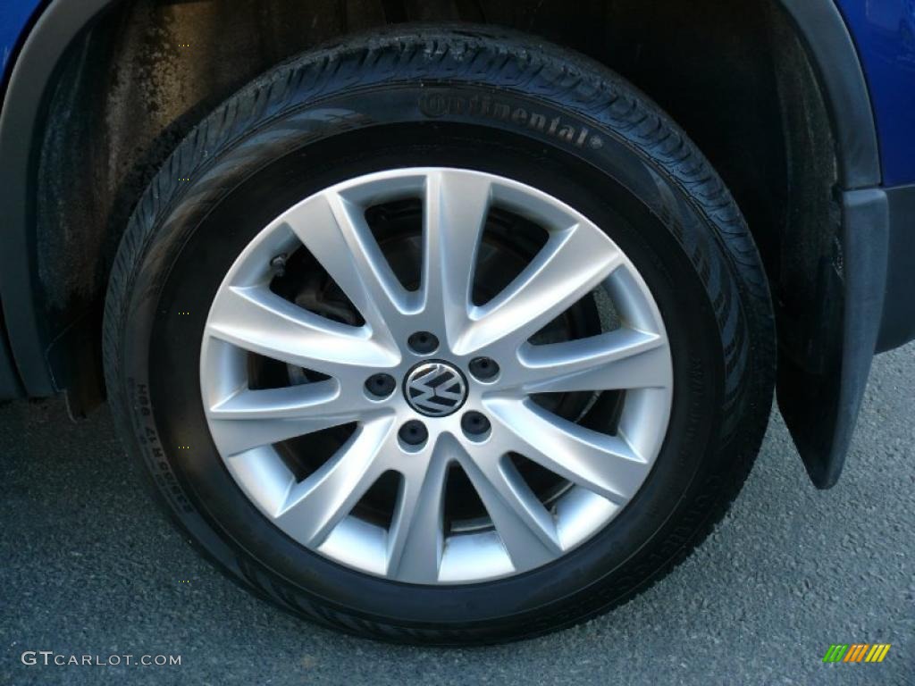 2009 Volkswagen Tiguan SE 4Motion Wheel Photo #45821725