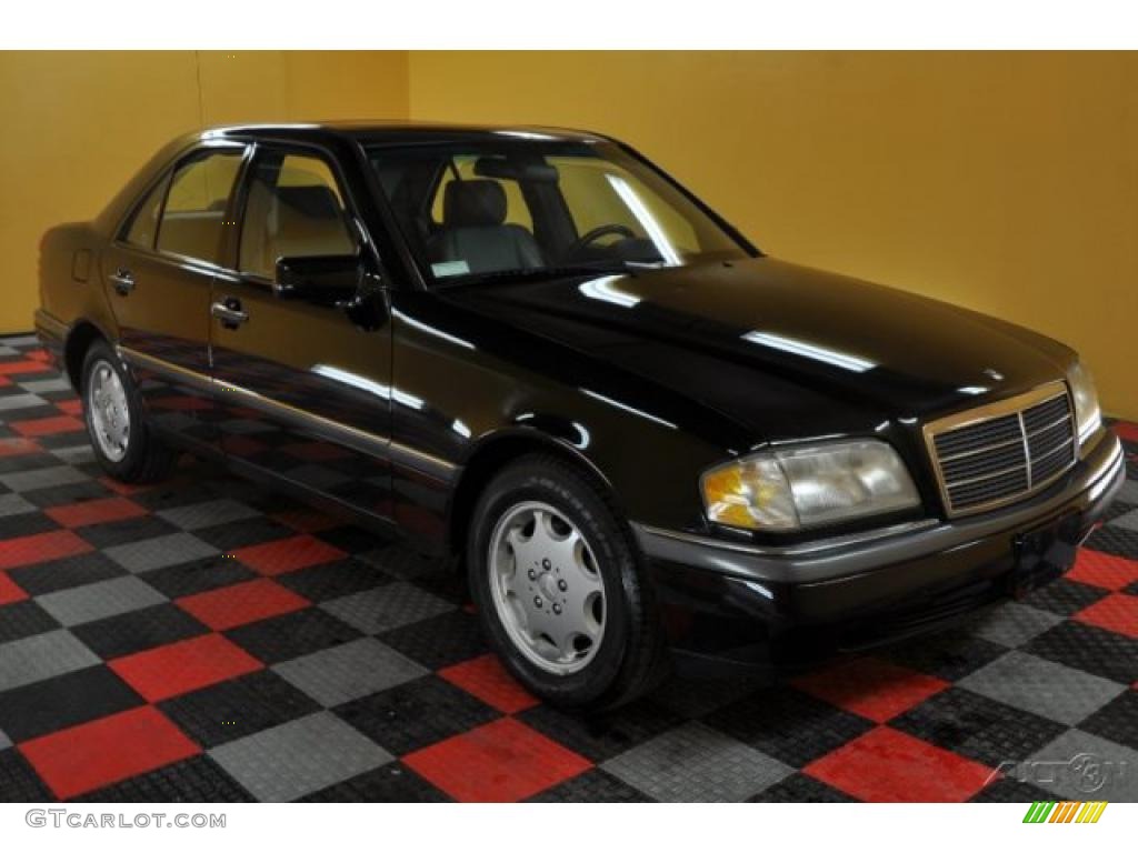 1994 C 280 Sedan - Black / Grey photo #1