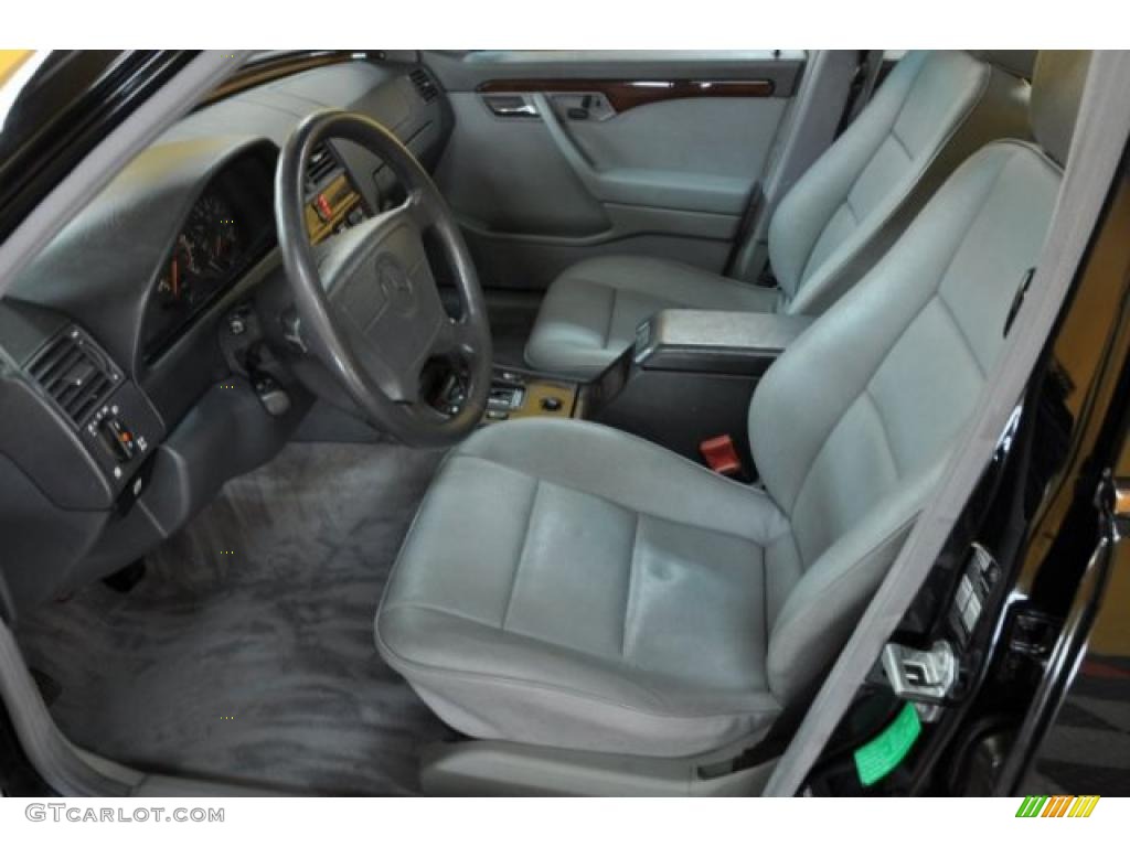 Grey Interior 1994 Mercedes-Benz C 280 Sedan Photo #45822193