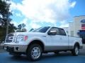 2011 Oxford White Ford F150 Lariat SuperCab  photo #1