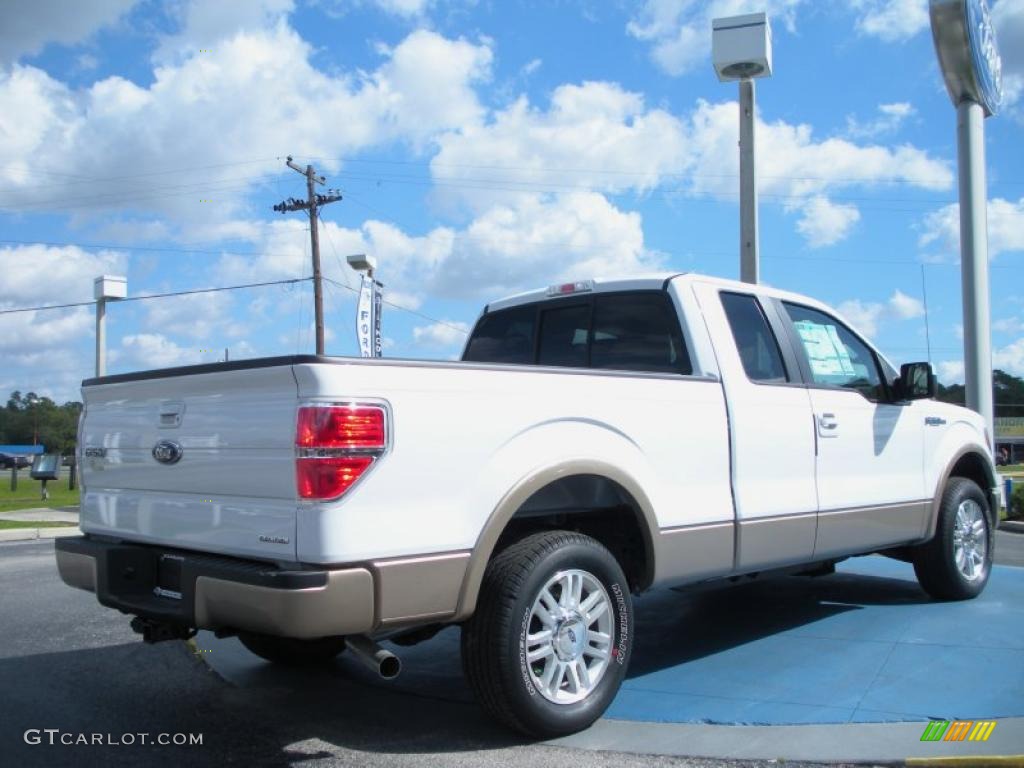 Oxford White 2011 Ford F150 Lariat SuperCab Exterior Photo #45822233