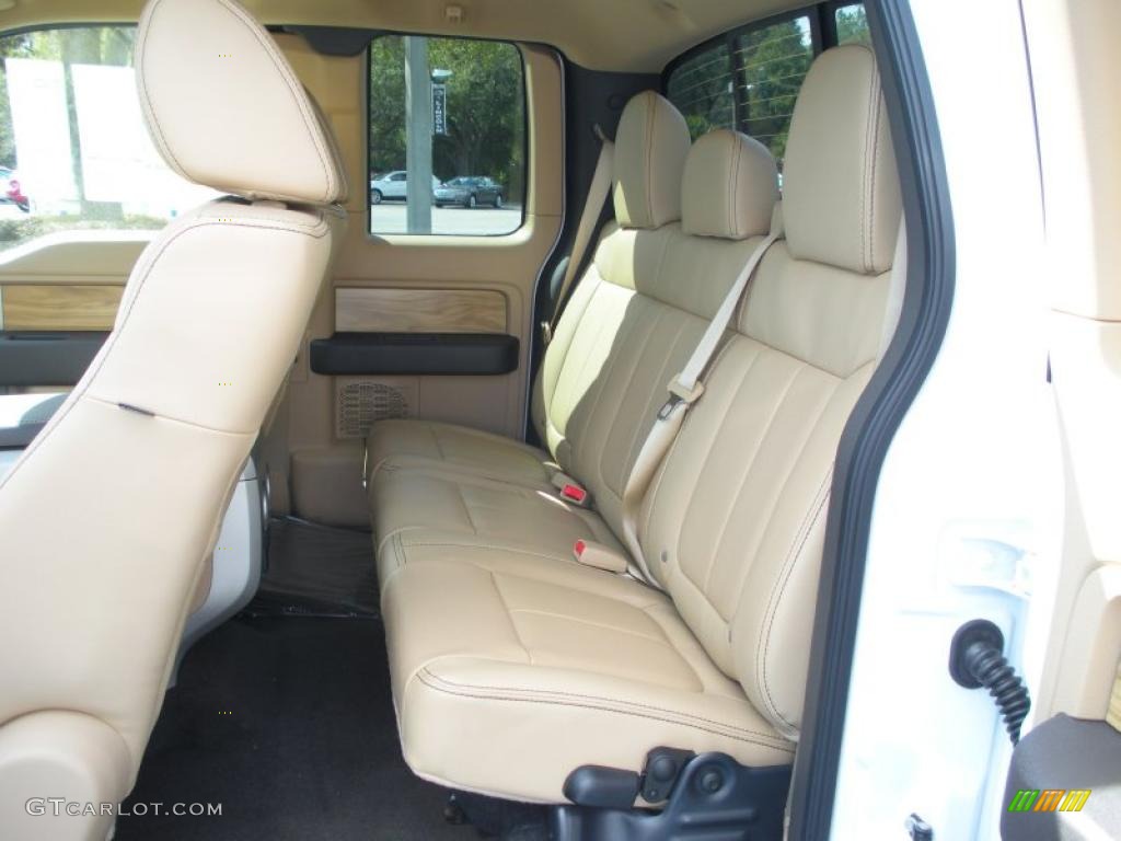 Pale Adobe Interior 2011 Ford F150 Lariat SuperCab Photo #45822257