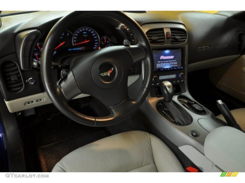 2007 Chevrolet Corvette Coupe Titanium Dashboard Photo #45822525