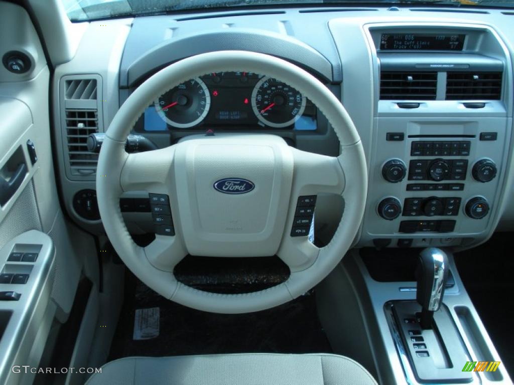 2011 Ford Escape Hybrid Stone Dashboard Photo #45822553