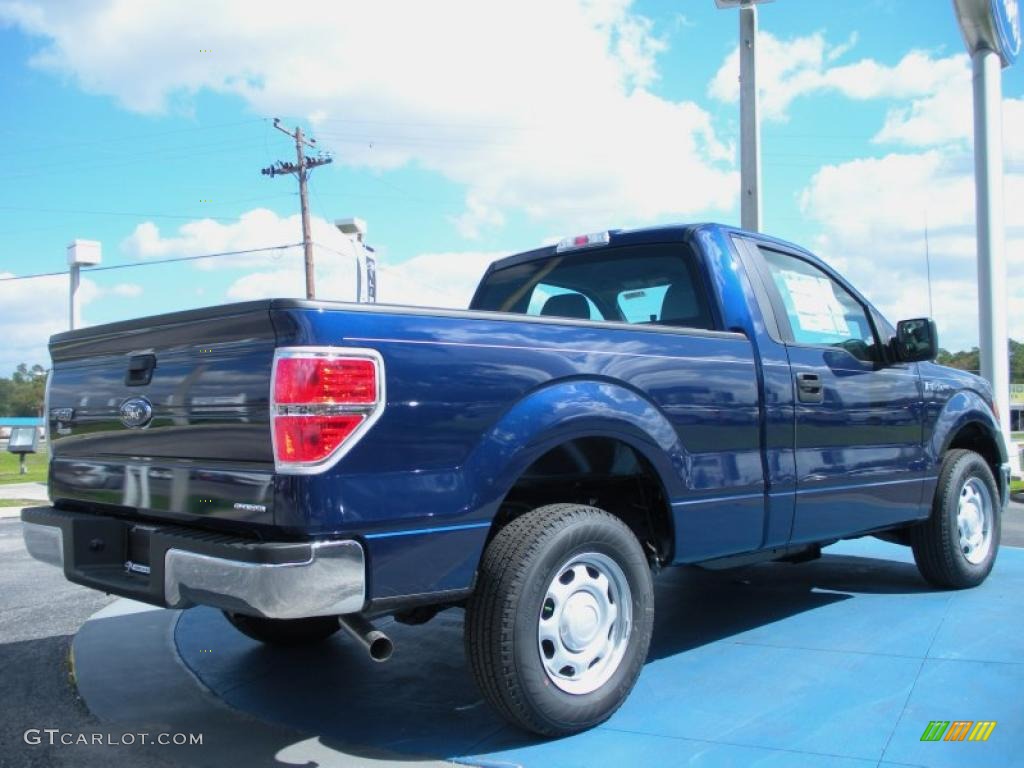 Dark Blue Pearl Metallic 2011 Ford F150 XL Regular Cab Exterior Photo #45822769