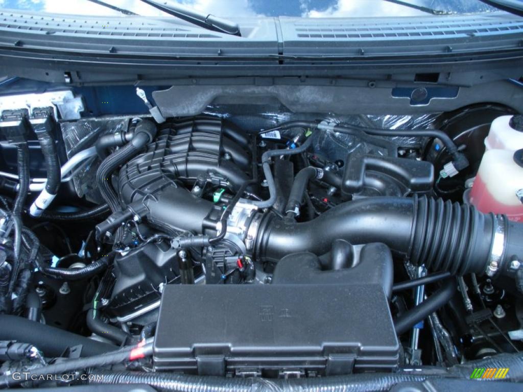 2011 Ford F150 XL Regular Cab 3.7 Liter Flex-Fuel DOHC 24-Valve Ti-VCT V6 Engine Photo #45823169