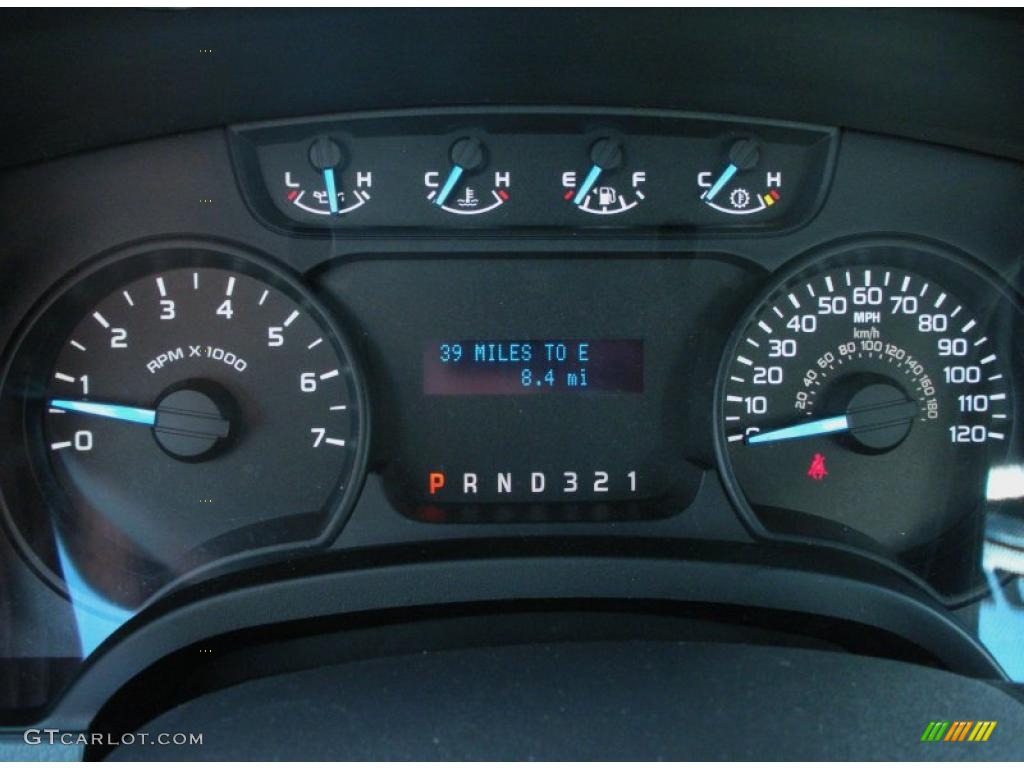 2011 Ford F150 XL Regular Cab Gauges Photo #45823263