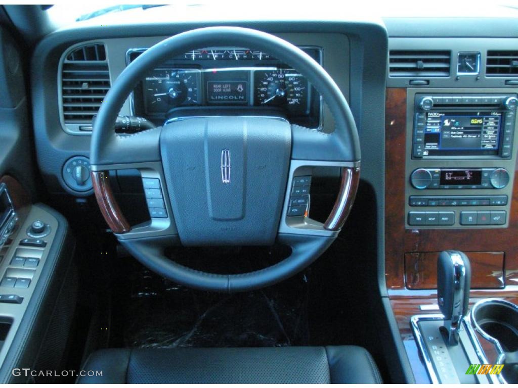 2011 Lincoln Navigator 4x2 Charcoal Black Dashboard Photo #45823413