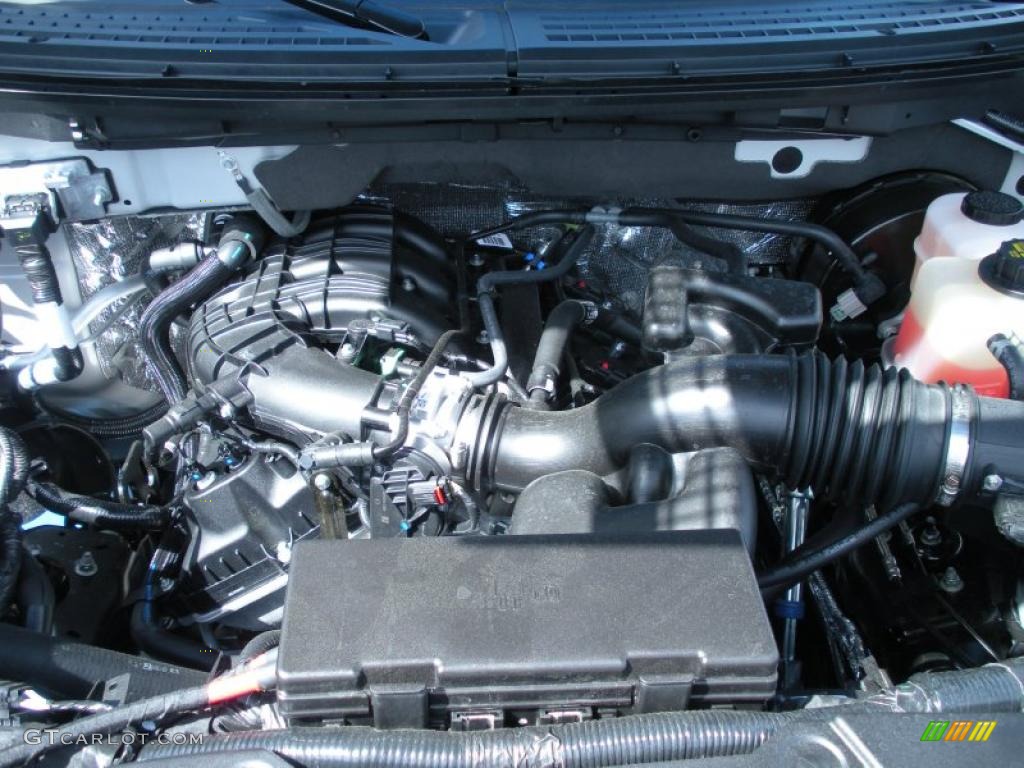 2011 Ford F150 XL Regular Cab 3.7 Liter Flex-Fuel DOHC 24-Valve Ti-VCT V6 Engine Photo #45823473