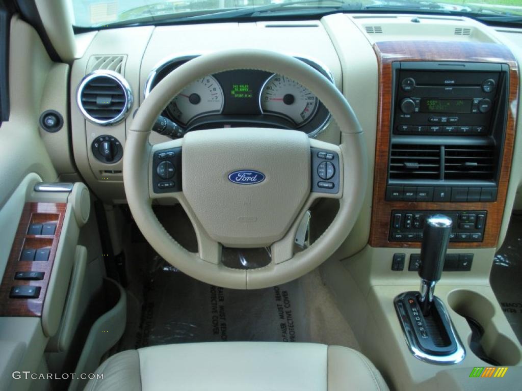 2007 Ford Explorer Eddie Bauer Camel Dashboard Photo #45823629
