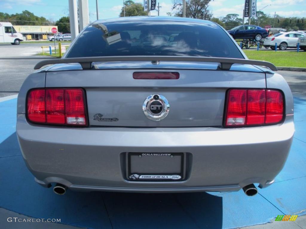 2007 Mustang GT Deluxe Coupe - Tungsten Grey Metallic / Dark Charcoal photo #4
