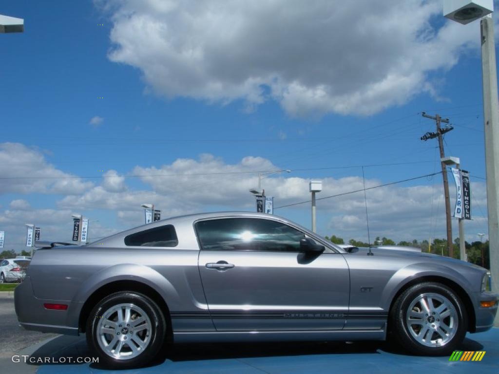 2007 Mustang GT Deluxe Coupe - Tungsten Grey Metallic / Dark Charcoal photo #6