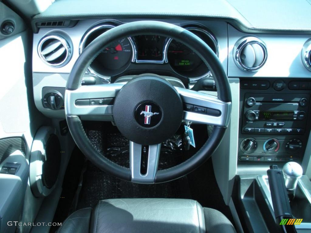 2007 Mustang GT Deluxe Coupe - Tungsten Grey Metallic / Dark Charcoal photo #18