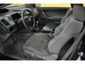 Gray 2007 Honda Civic DX Coupe Interior Color