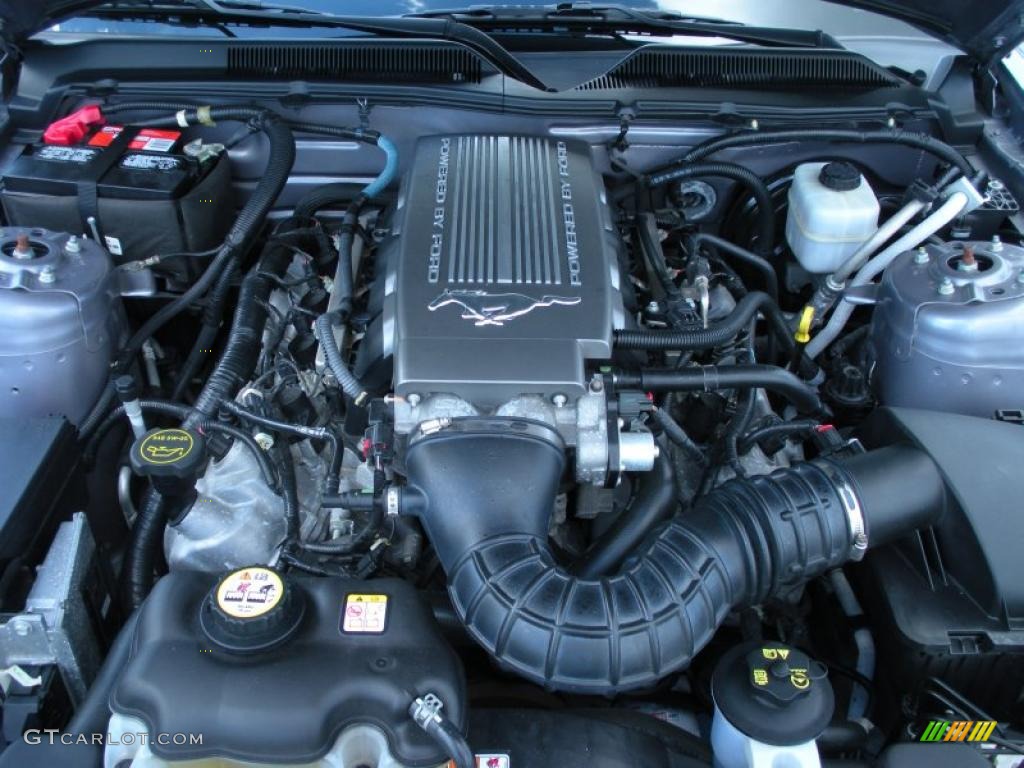 2007 Mustang GT Deluxe Coupe - Tungsten Grey Metallic / Dark Charcoal photo #24