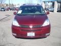 2004 Salsa Red Pearl Toyota Sienna XLE  photo #3