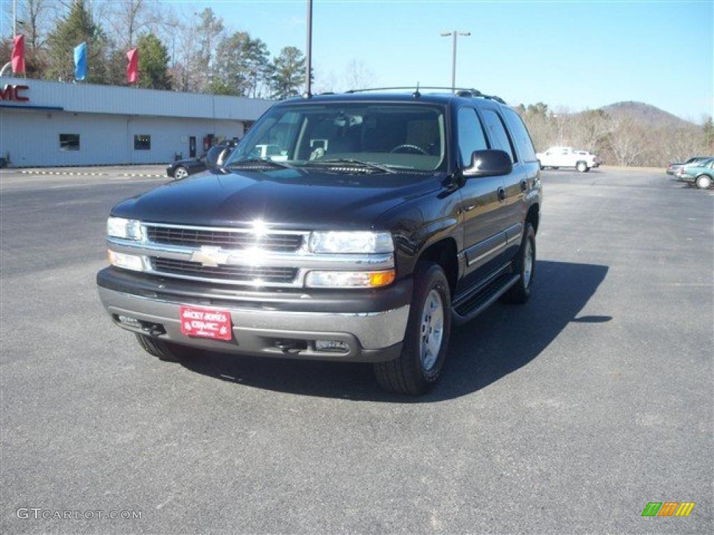 2004 Tahoe LT 4x4 - Black / Gray/Dark Charcoal photo #2